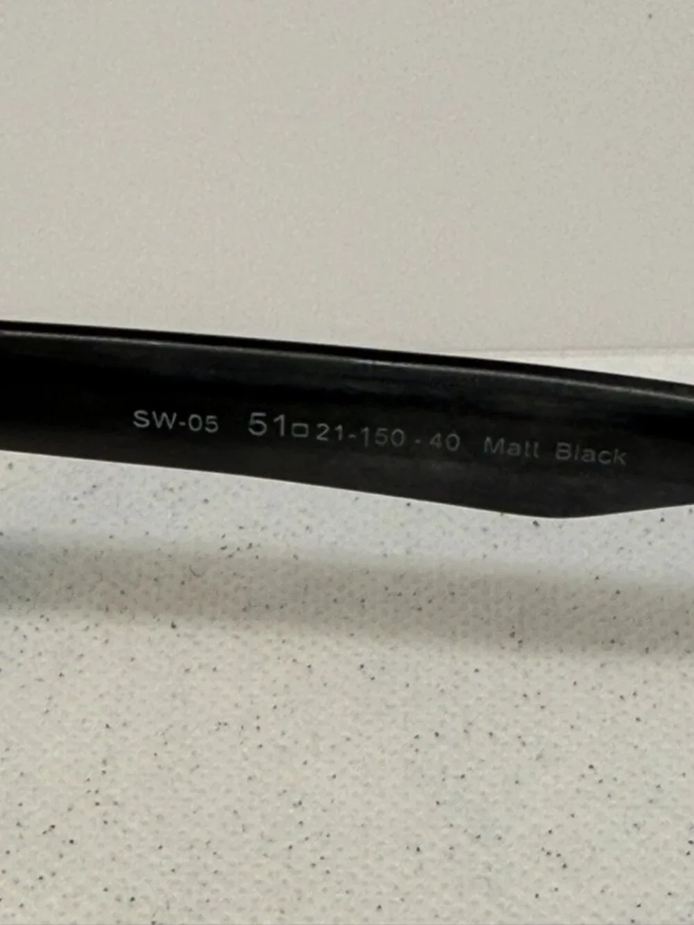 Swiss Designed In Palm Springs SW-05 Cat Eye Sunglasses Matte Black 51mm